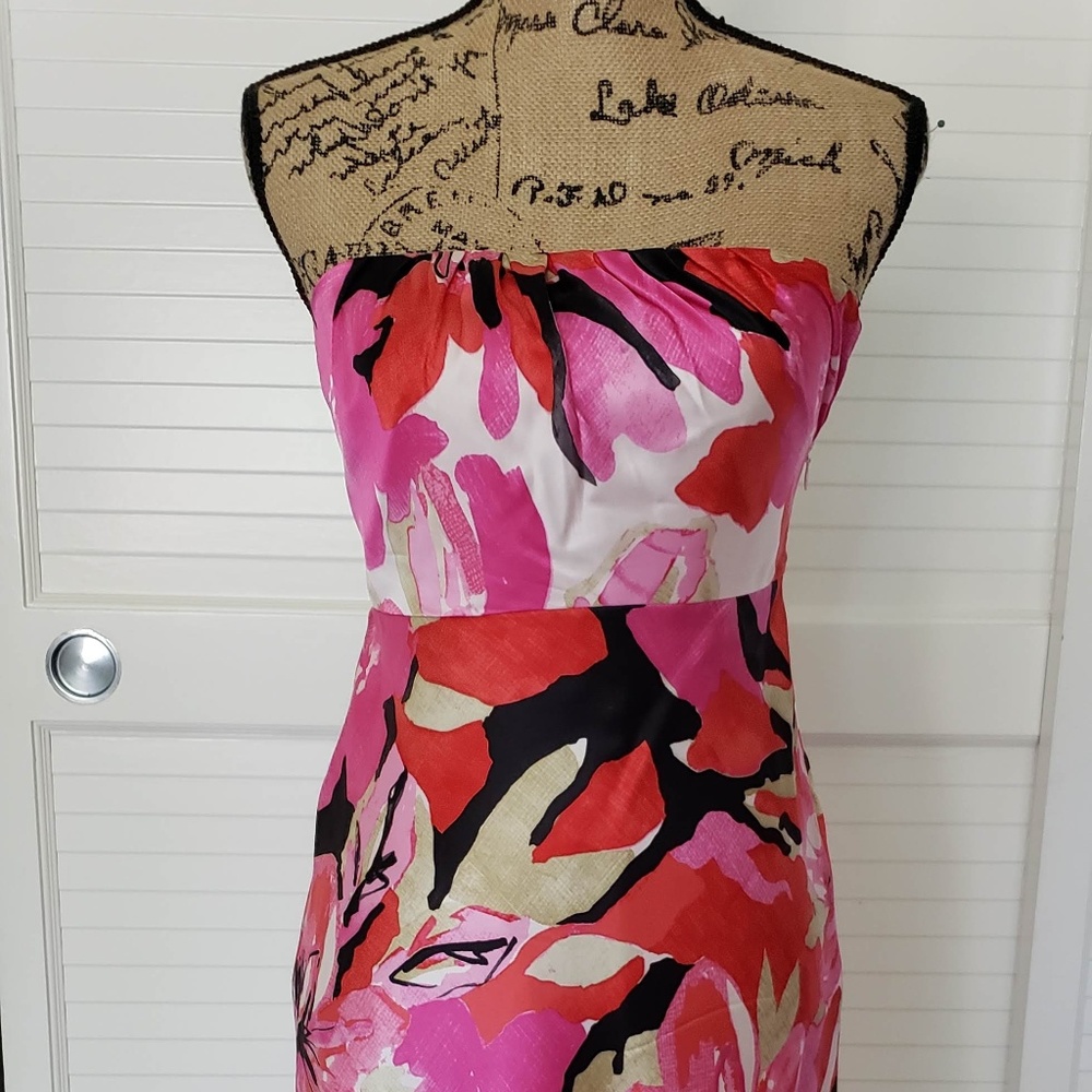 Like New Banana Republic Strapless Floral Dress-Local Pickup Offer Vancouver WA